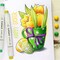 Alcohol Markers, 100 Colors Dual Tip Art Markers Sketch Markers Pens Permanent Alcohol Based Markers with Case for Adult Kids Halloween Drawing Sketching (White Barrel)
